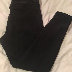 High Rise American Eagle jeggings.